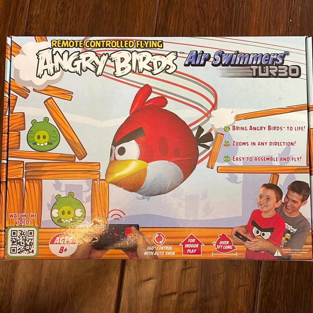 Remote controlled Angry Birds Air Swimmers Turbo